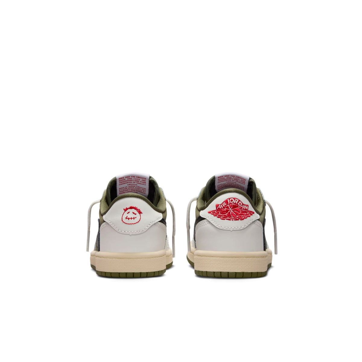 Travis Scott x Air Jordan 1 Retro Low OG SP 'Medium Olive' (PS)
