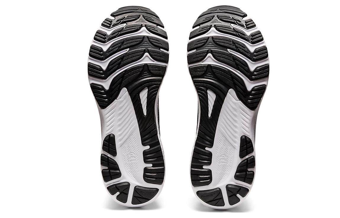 ASICS Black & Silver Running Shoes