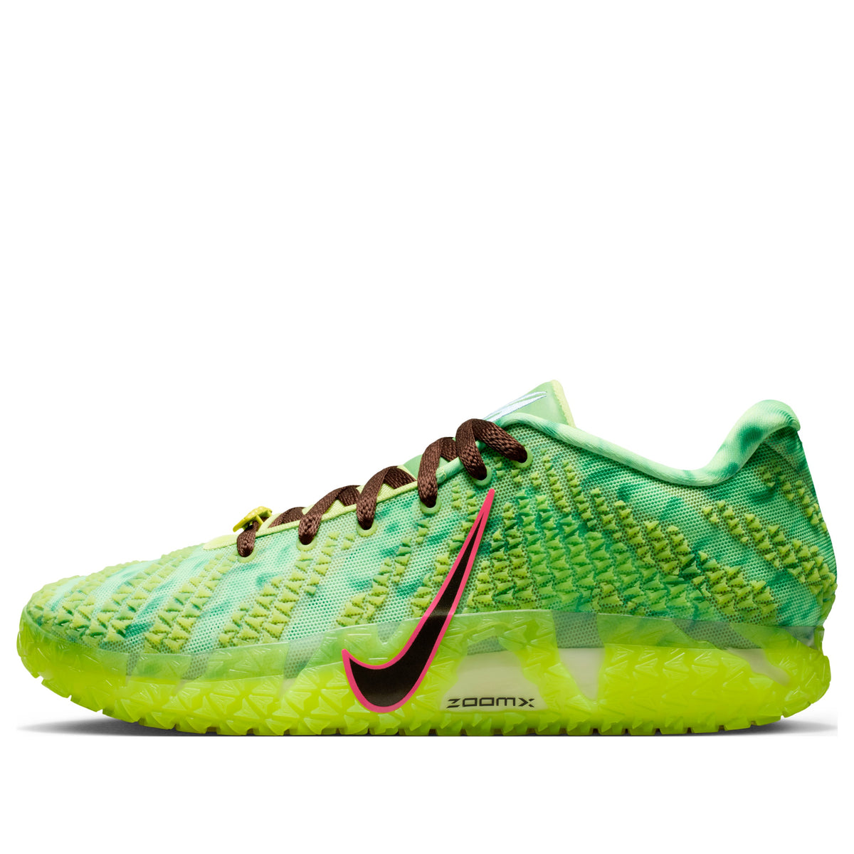Nike Green ZoomX Low-Top Basketball Shoes