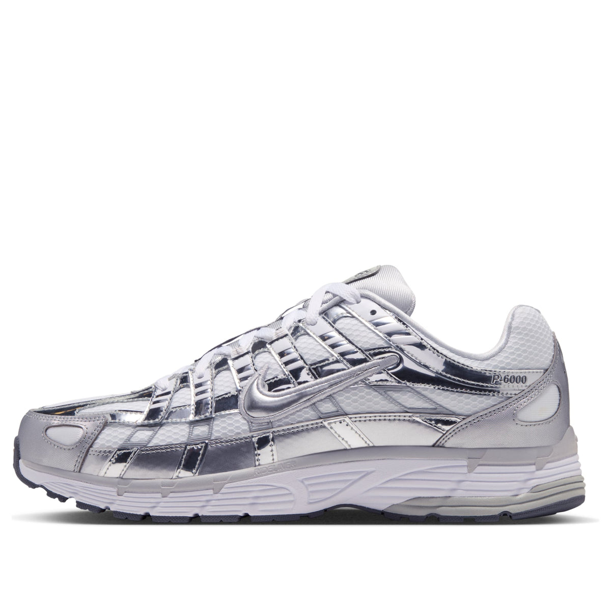 Nike P-6000 Metallic Silver Sneakers