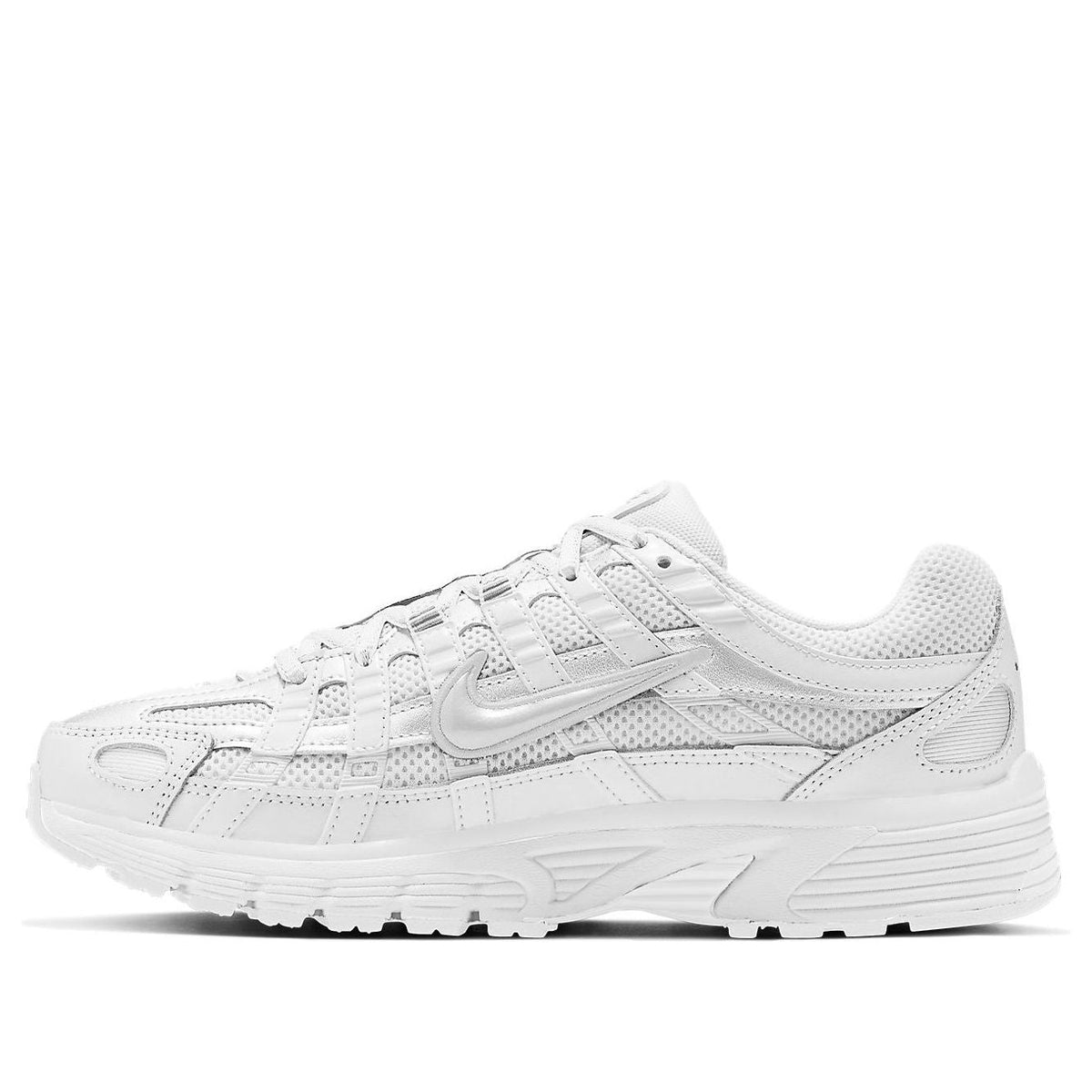 Nike P-6000 Triple White Sneakers