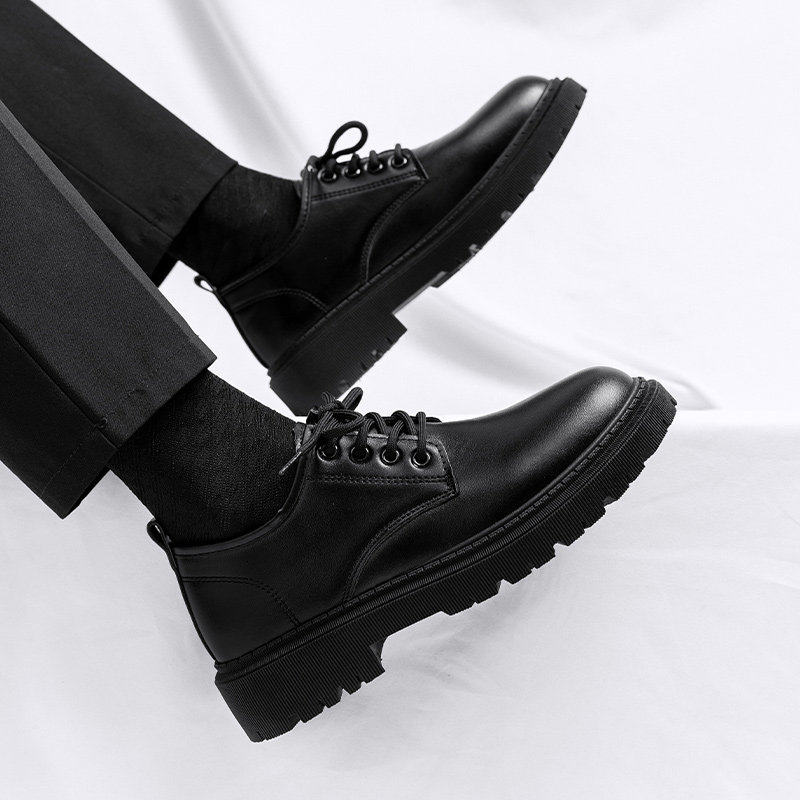 Men's White, Black and Navy Dress Shoes