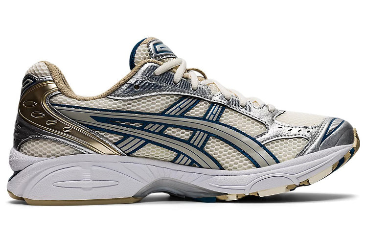 ASICS GEL-KAYANO 14 Silver & Cream Sneakers