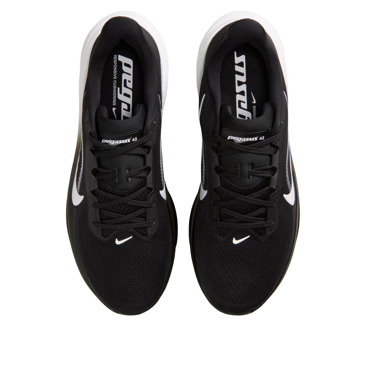 Nike Air Zoom Pegasus Black White Running Shoes