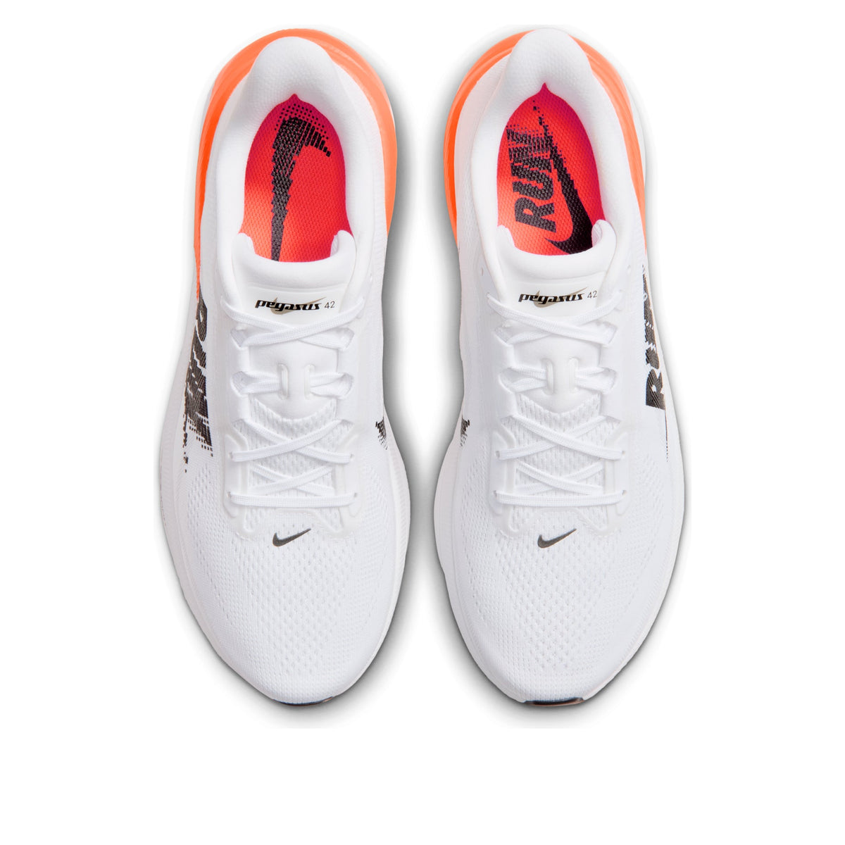 Nike ZoomX White Orange Running Shoes