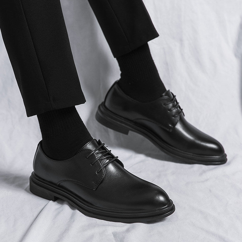 Men's White, Black and Navy Dress Shoes