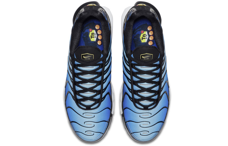 Nike Air Max Plus Blue Black Gold Sneakers
