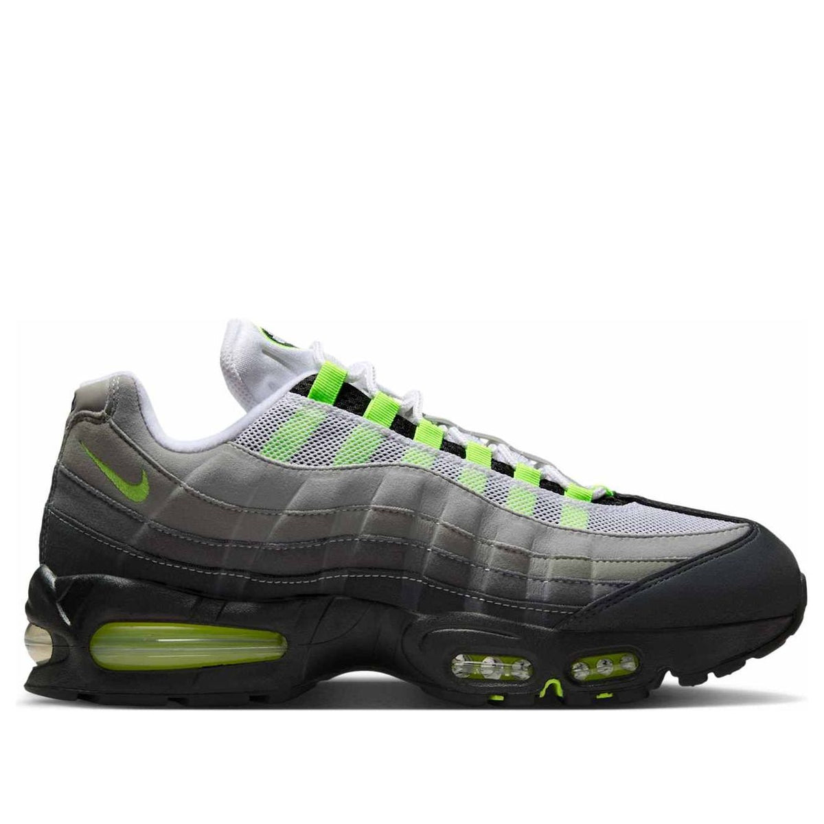 Nike Air Max 95 Black Grey Volt Sneakers