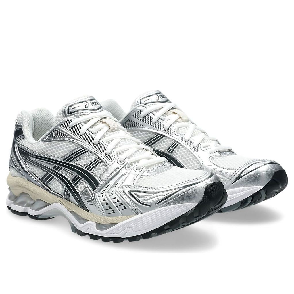 ASICS GEL-KAYANO White & Silver Sneakers
