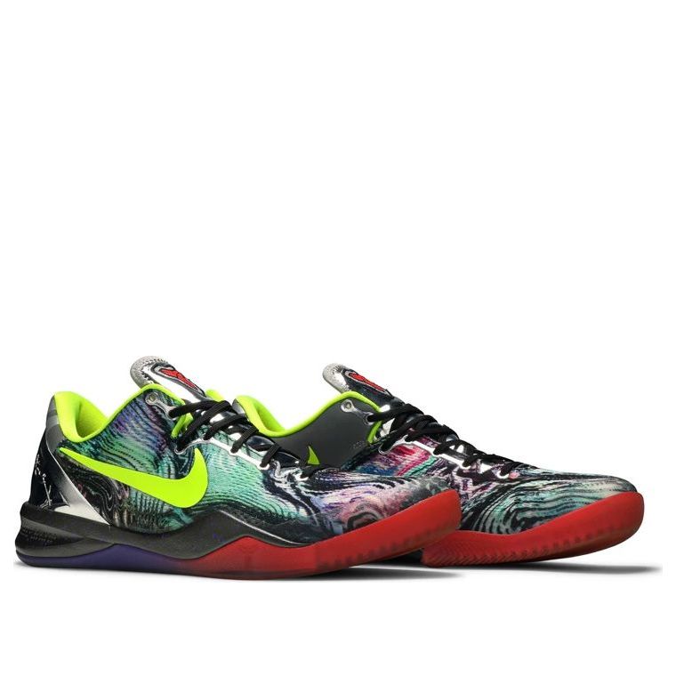 Nike Multicolor Low-Top Basketball Shoes