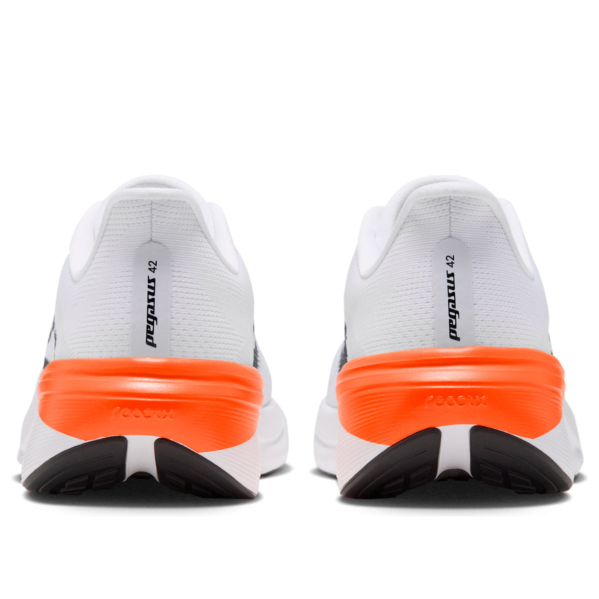 Nike ZoomX White Orange Running Shoes
