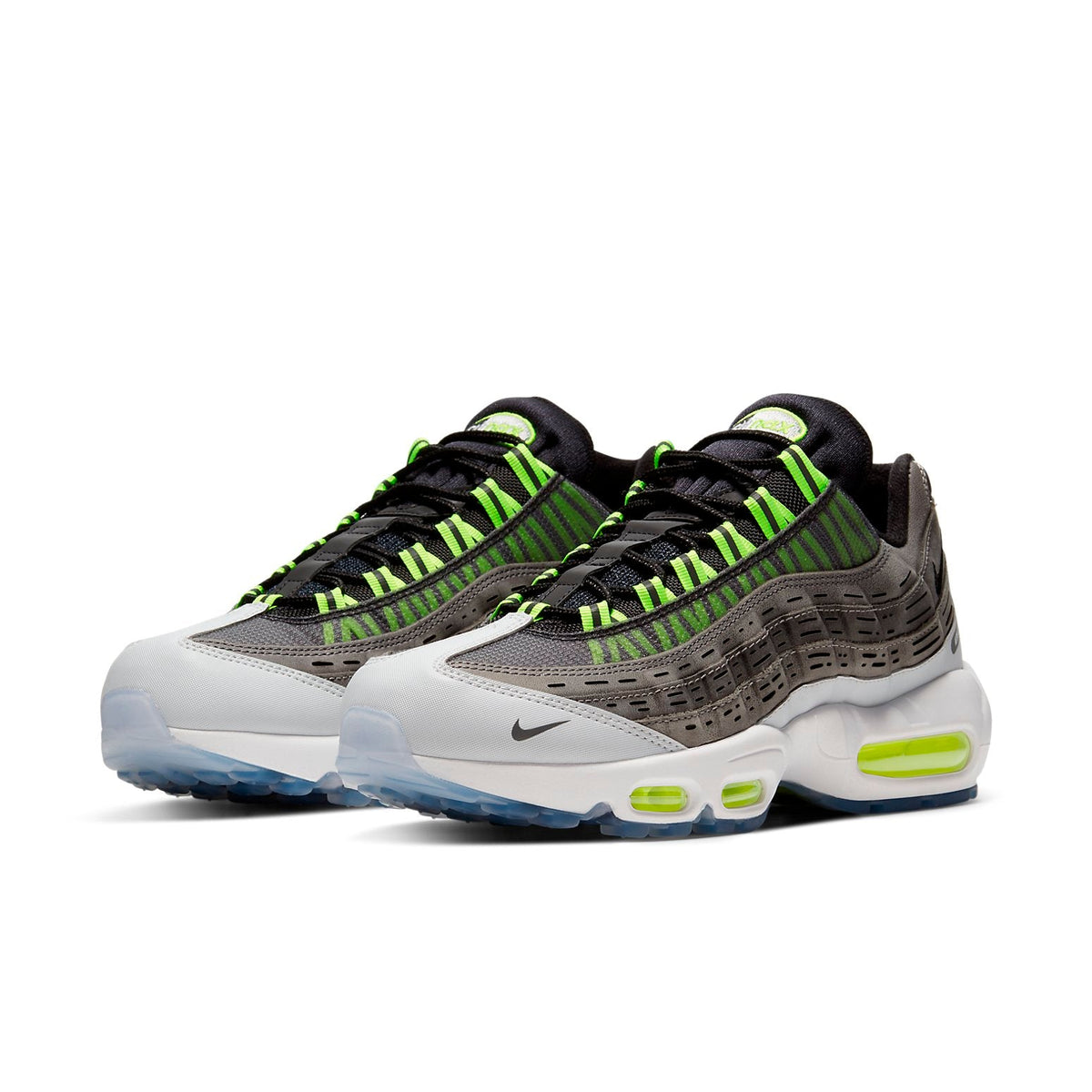 Nike Air Max Black Grey Volt Sneakers