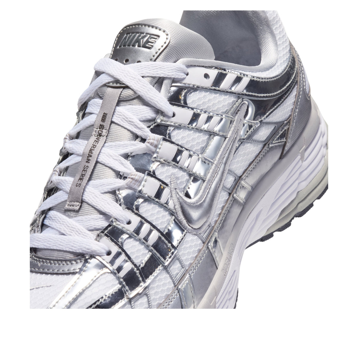 Nike P-6000 Metallic Silver Sneakers
