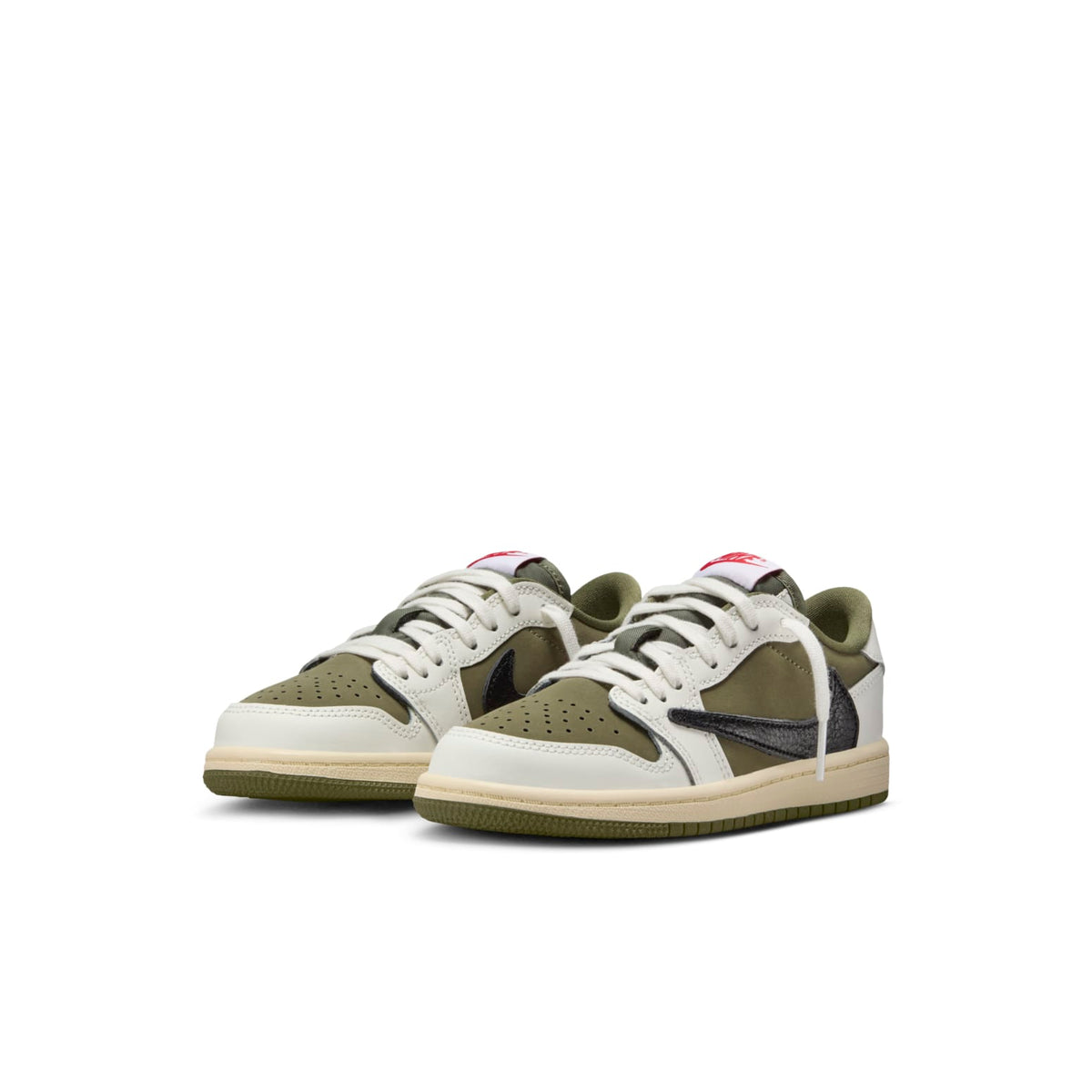 Travis Scott x Air Jordan 1 Retro Low OG SP 'Medium Olive' (PS)