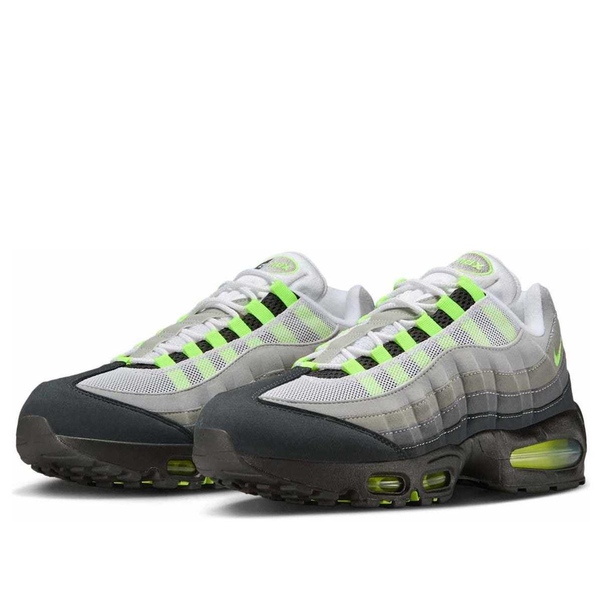 Nike Air Max 95 Black Grey Volt Sneakers