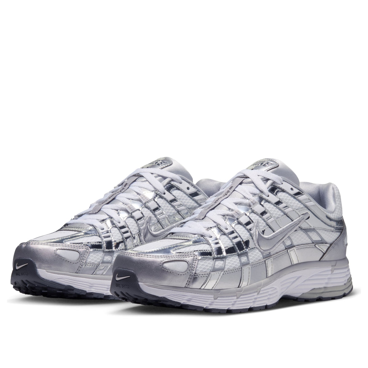 Nike P-6000 Metallic Silver Sneakers