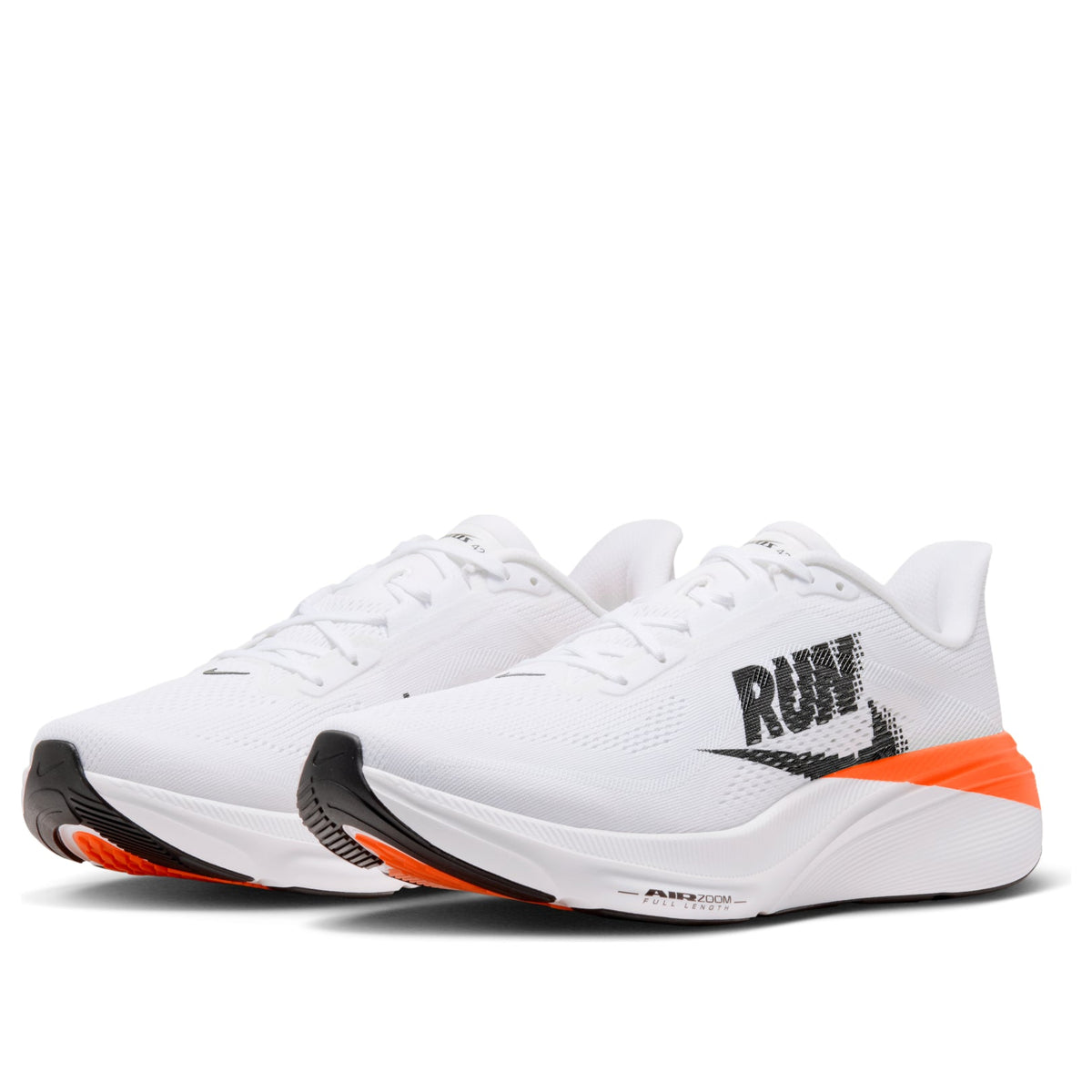 Nike ZoomX White Orange Running Shoes