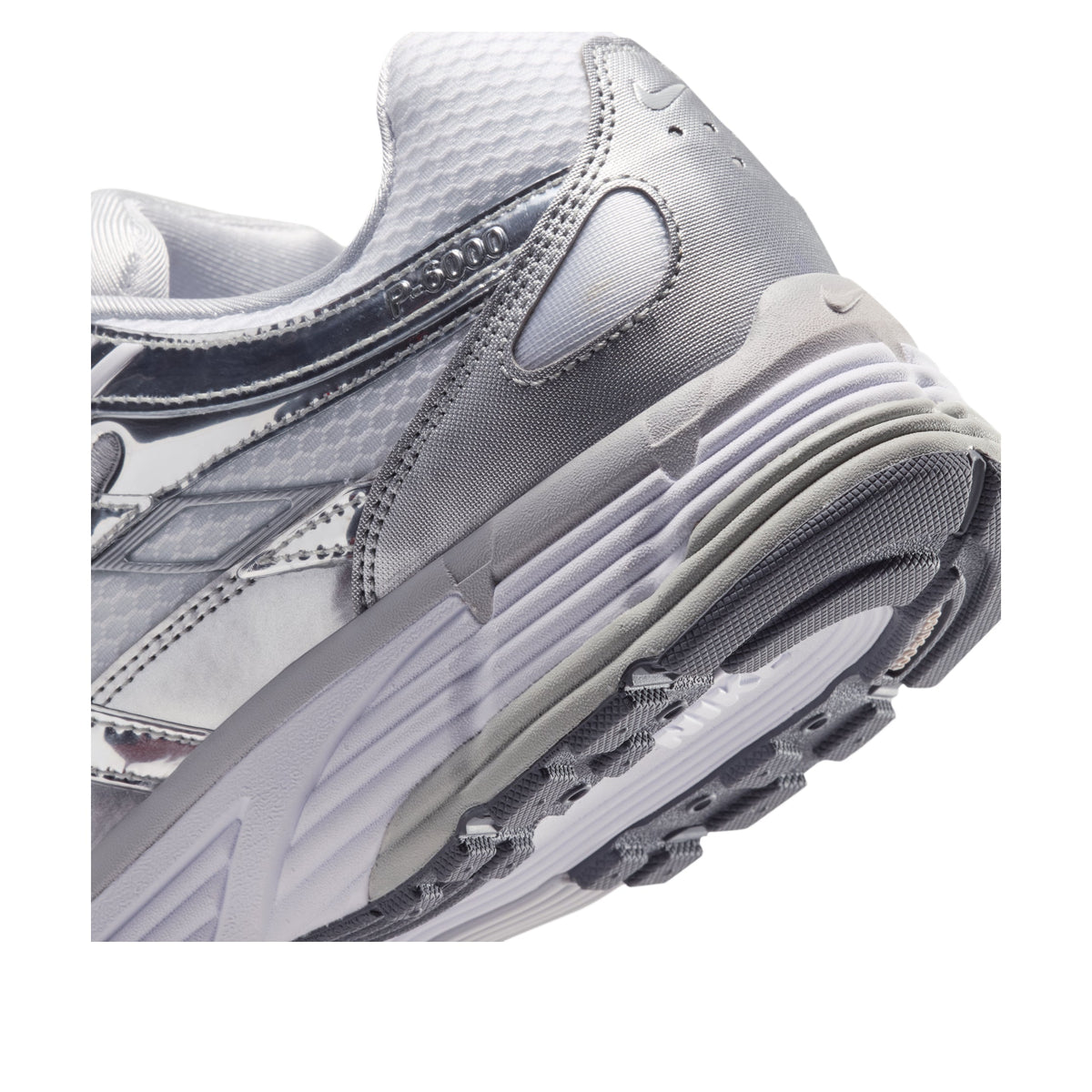 Nike P-6000 Metallic Silver Sneakers