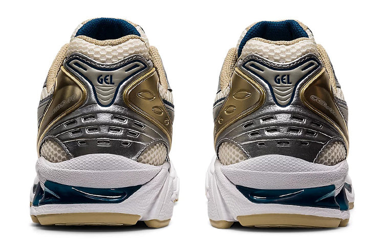 ASICS GEL-KAYANO 14 Silver & Cream Sneakers