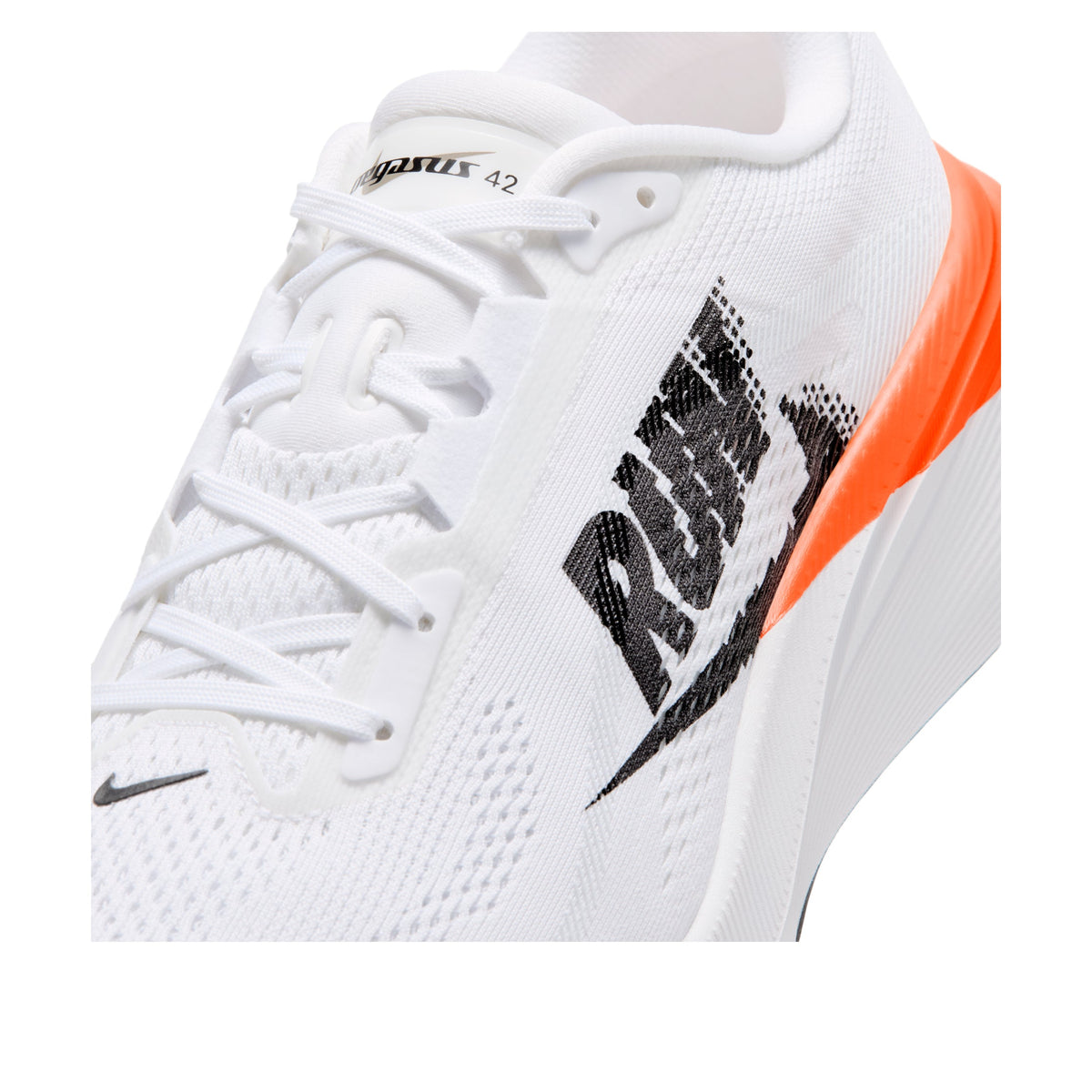 Nike ZoomX White Orange Running Shoes