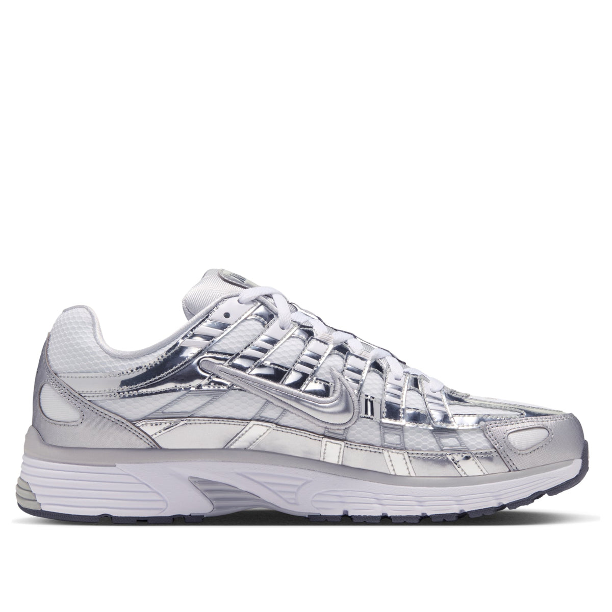 Nike P-6000 Metallic Silver Sneakers