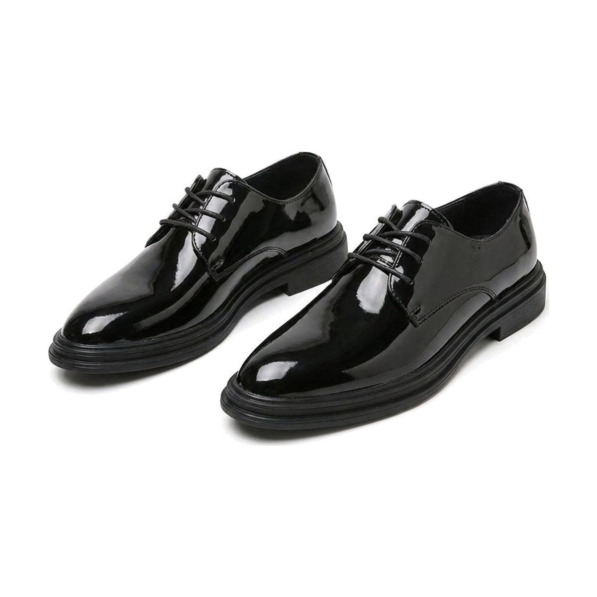 Men's White, Black and Navy Dress Shoes