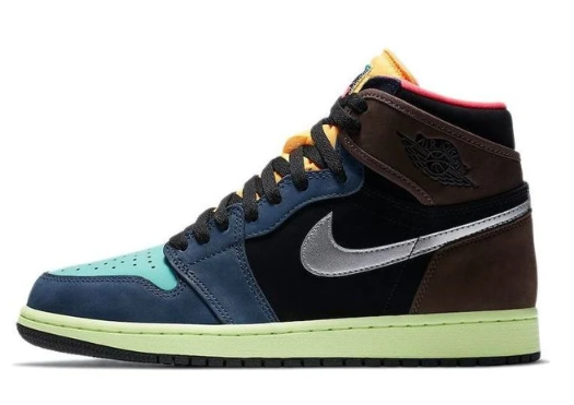 Air Jordan 1 Retro High OG Bio Hack multicolor side view